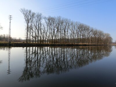 Mirroring landscape rest