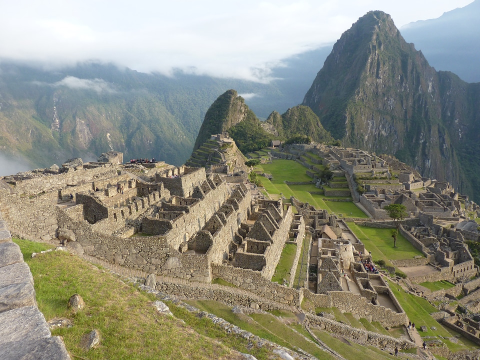 Ruined city peru inca