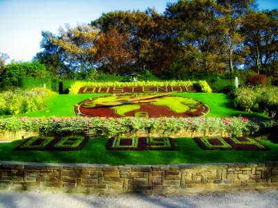 Flowers landmark beautiful