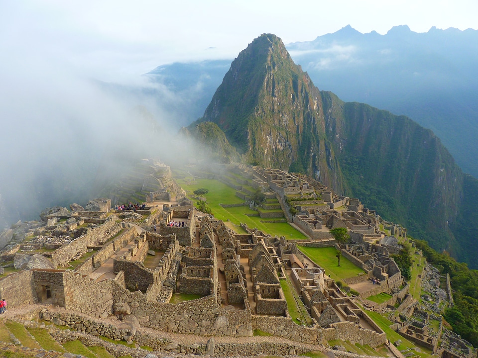 Ruined city peru inca