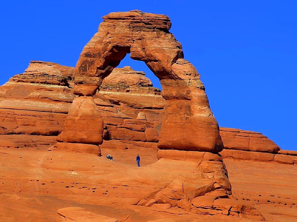 Arch delicate formations photo