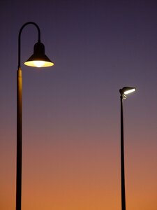 Street lamps photo