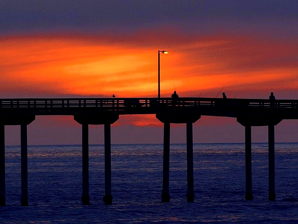 Sunset landscapes nature