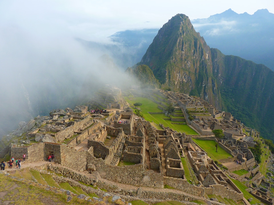 Ruined city peru inca
