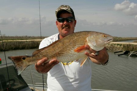 Fisherman happy hunting photo