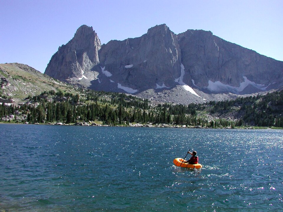 During raft biologist
