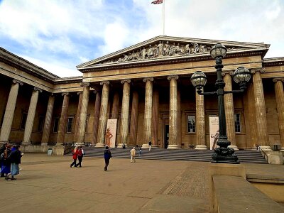 British entrance front