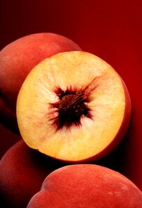 Peaches fruits plants