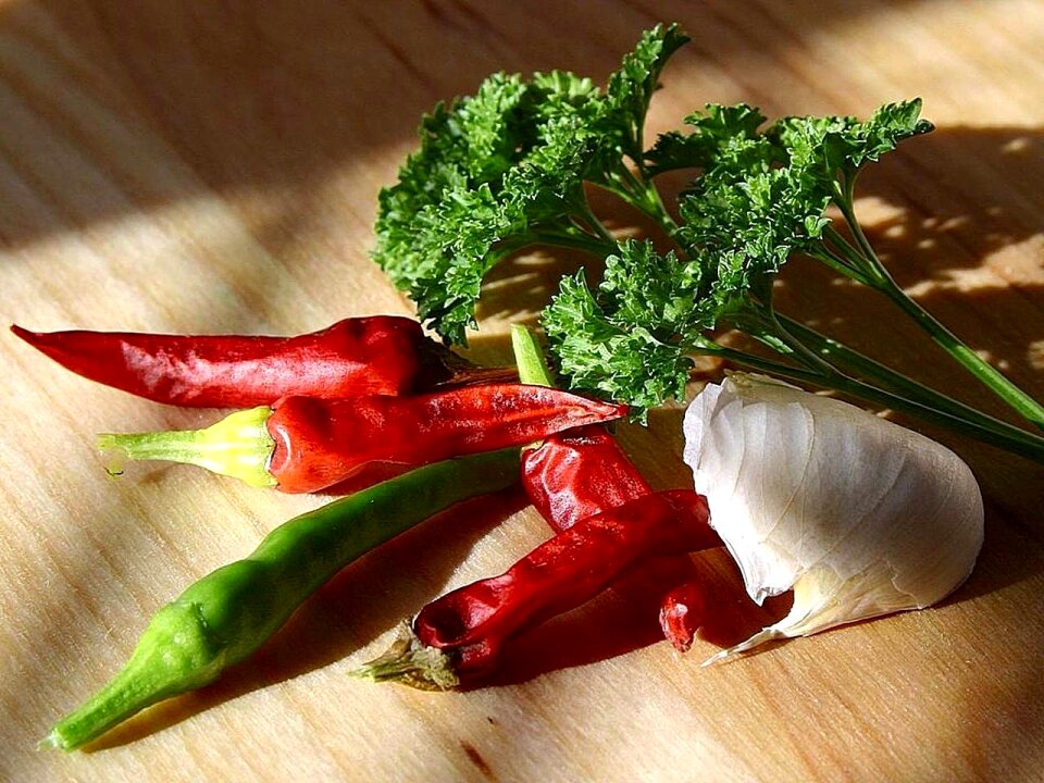 Chili chillies vegetables