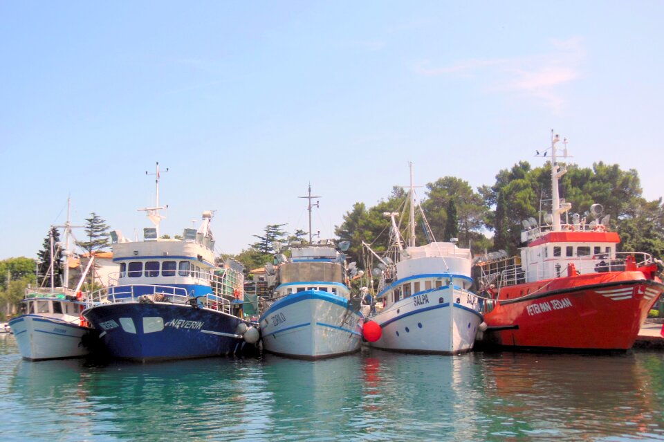 Island of krk ships sea