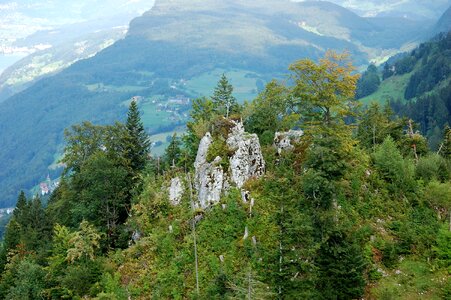 Switzerland view mountain photo