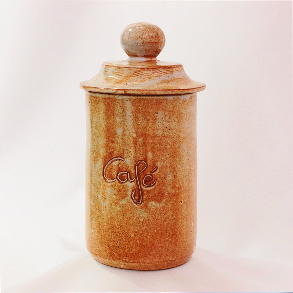 Ceramic crafts coffee pot