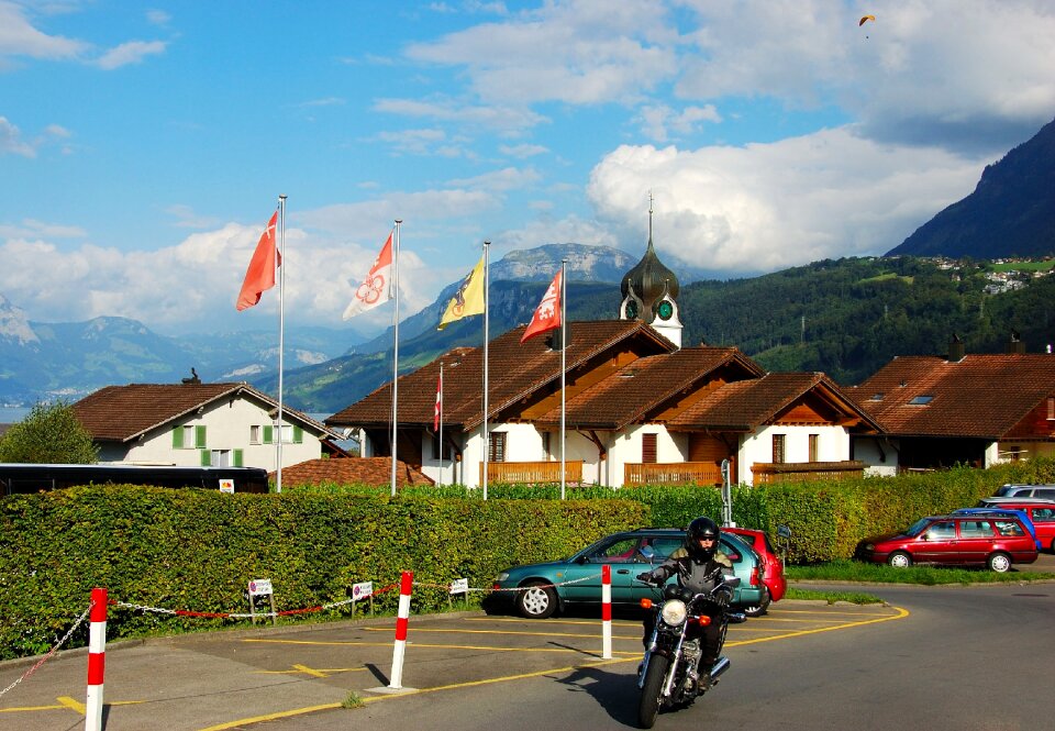 Motorcycle city church