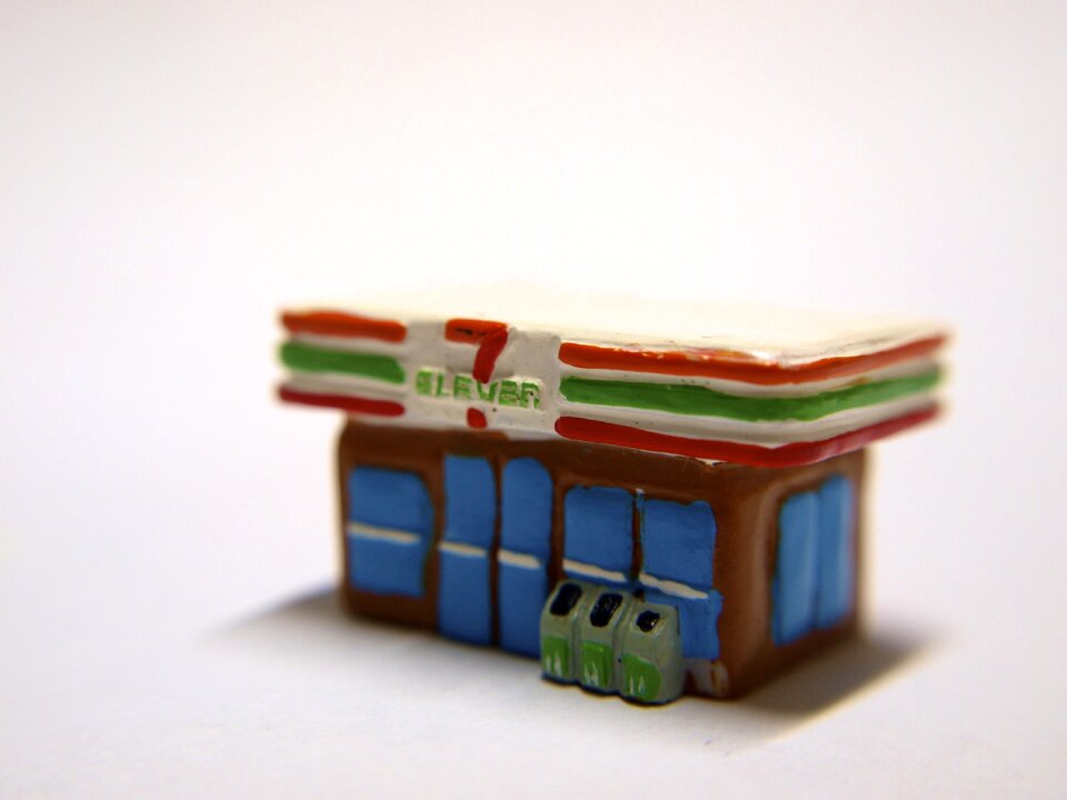 Macro miniature tiny