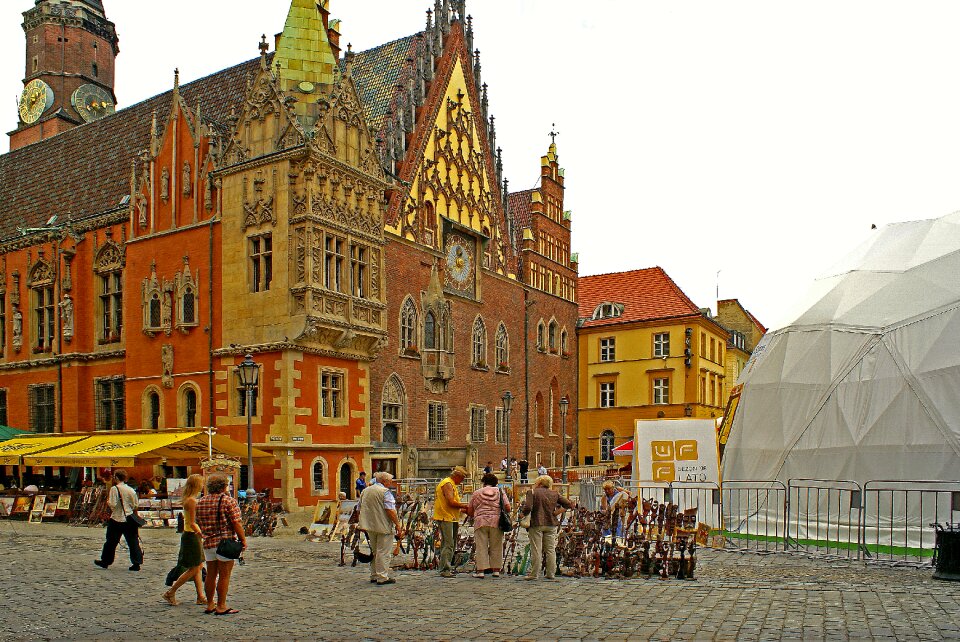 Lower silesia city architecture photo