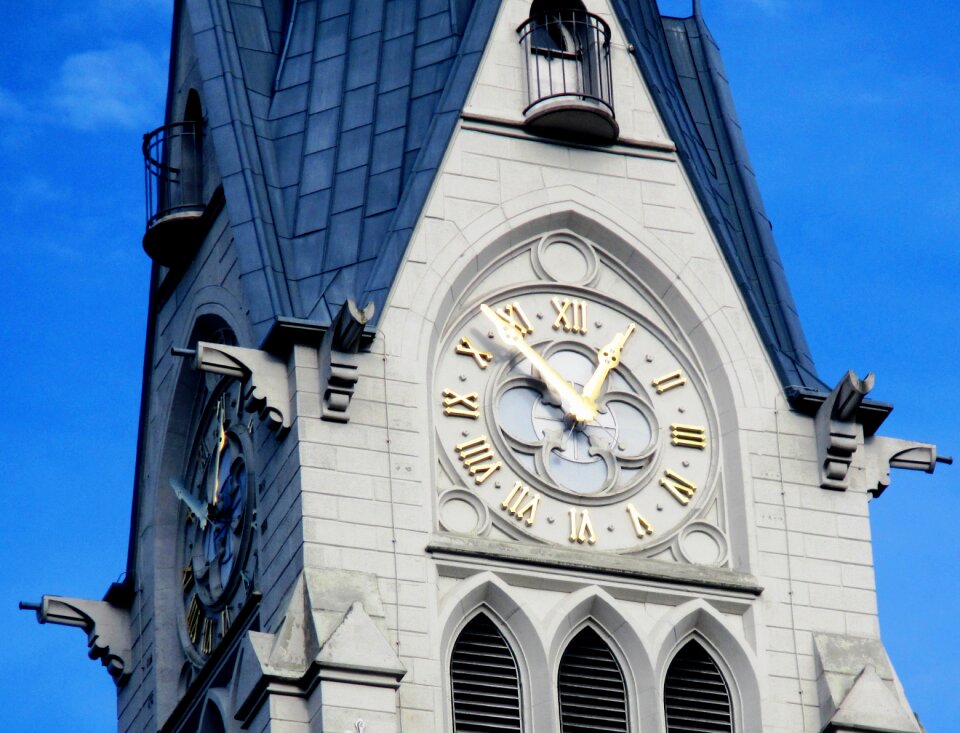 Amriswil steeple clock tower