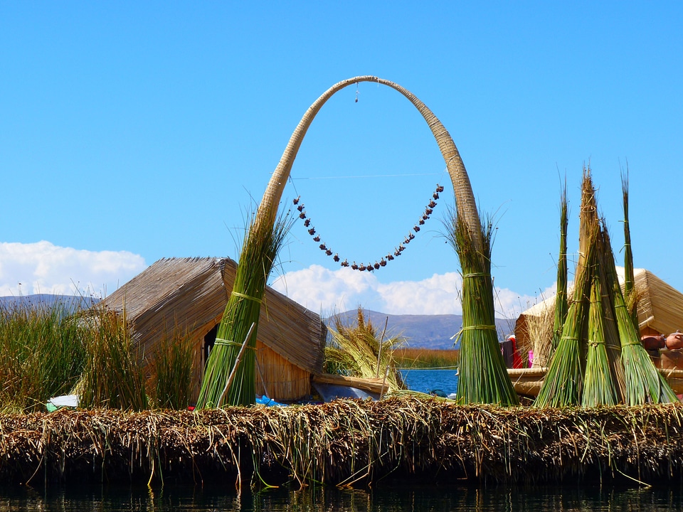 Rush lake titicaca peru