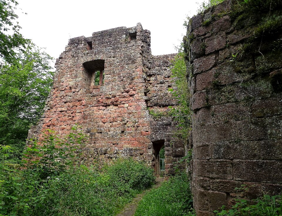 Historically old knight's castle