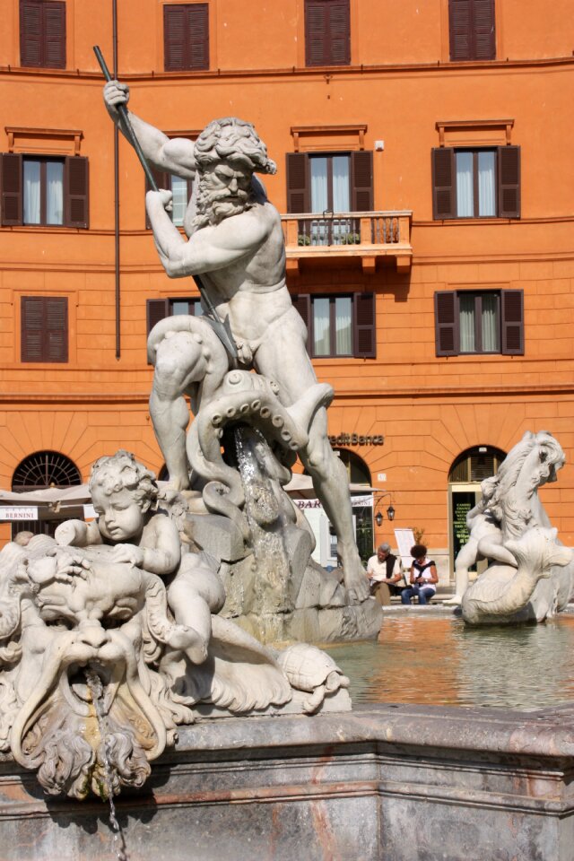 Baroque neptune fight
