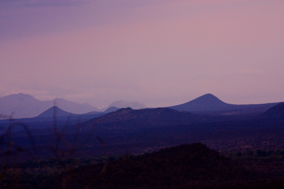 Safari landscape holiday