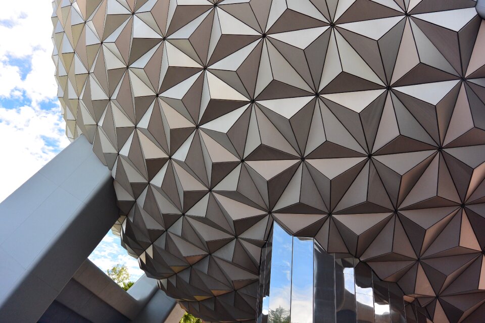 Epcot architecture construction