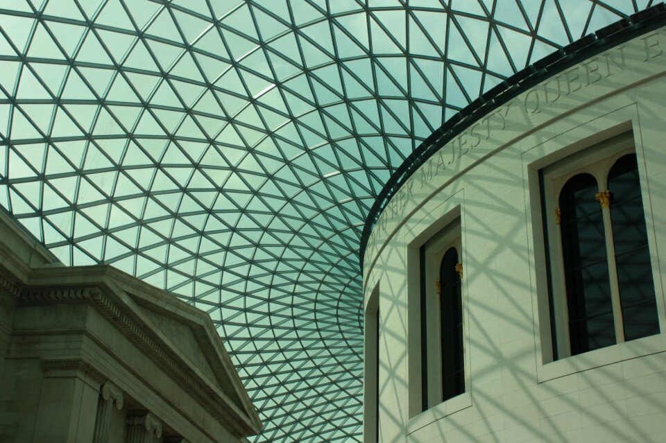 British museum architecture lines