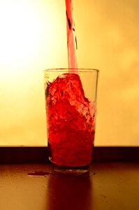 Pouring alcohol drink