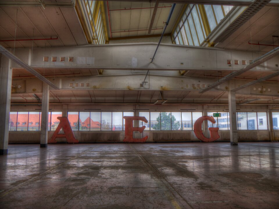 Industry factory building