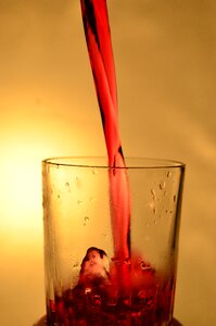 Pouring alcohol drink