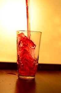 Pouring alcohol drink