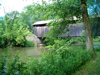 Historical rustic river photo