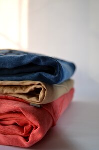 Clothes textile garment photo