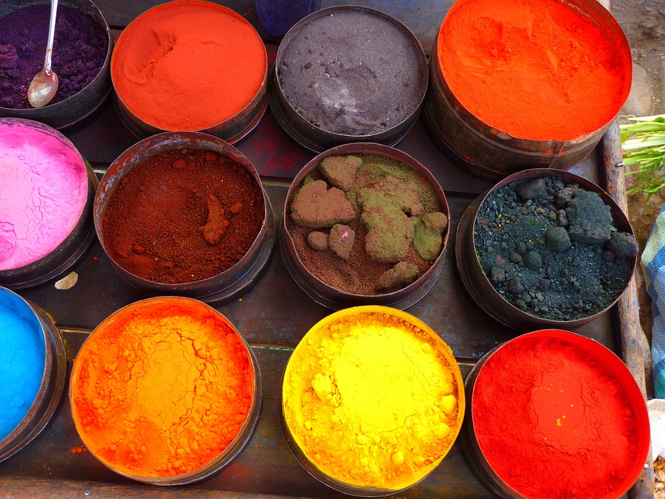 Paint coloring bright