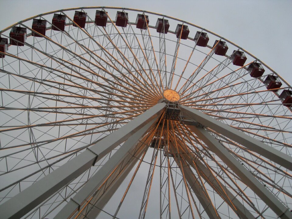High amusement ride