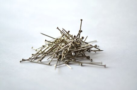 Stationery nails metal