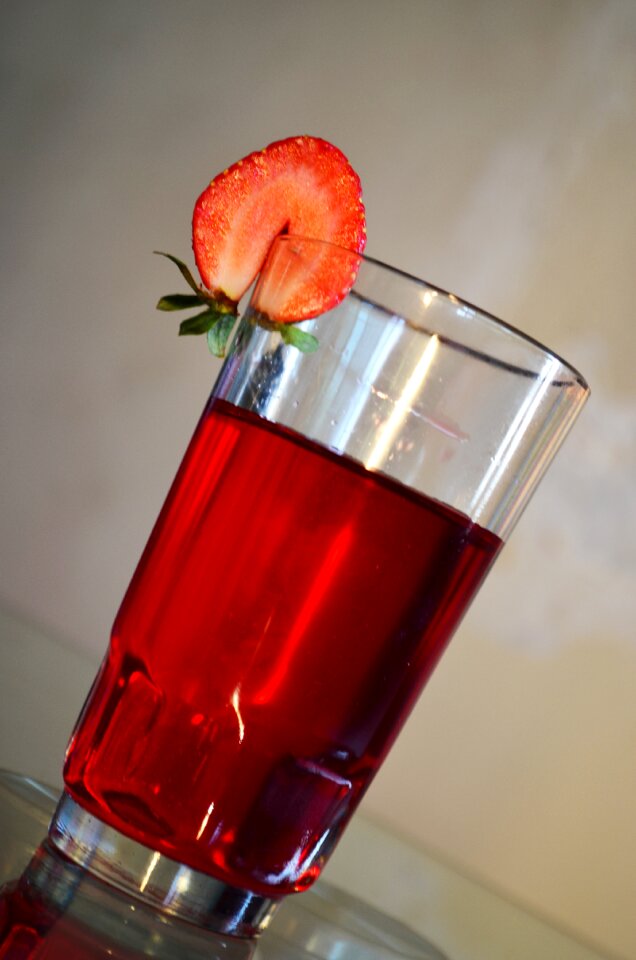 Glass juice food