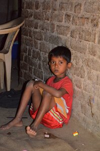 India poor children