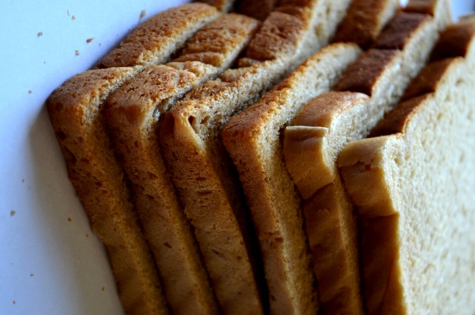 Bread for toasting food nutrition
