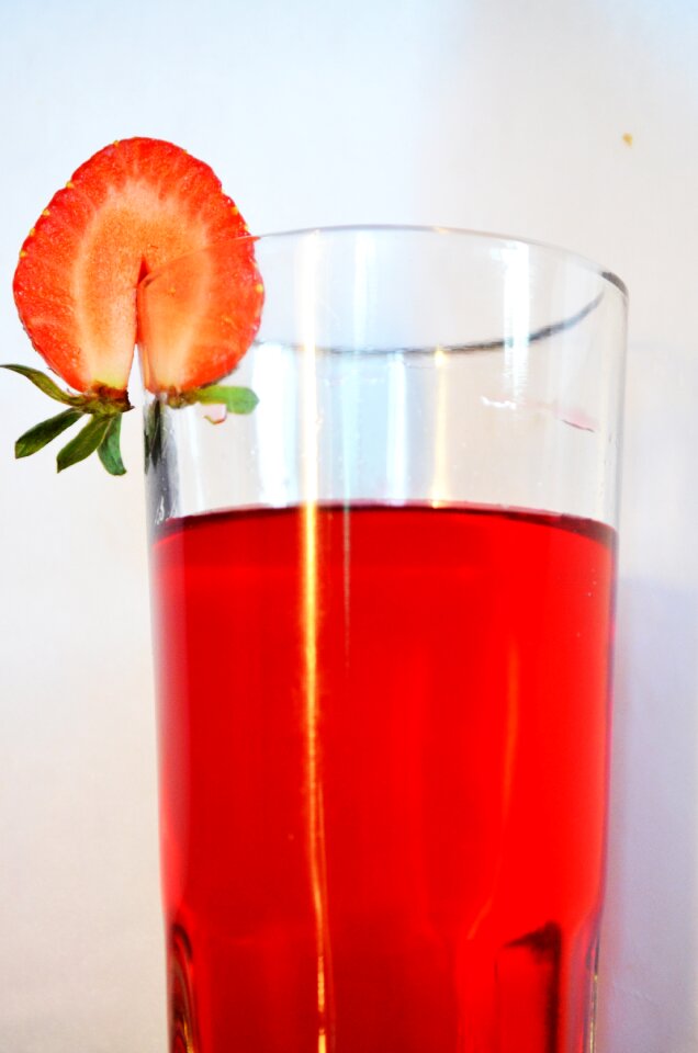 Glass juice food