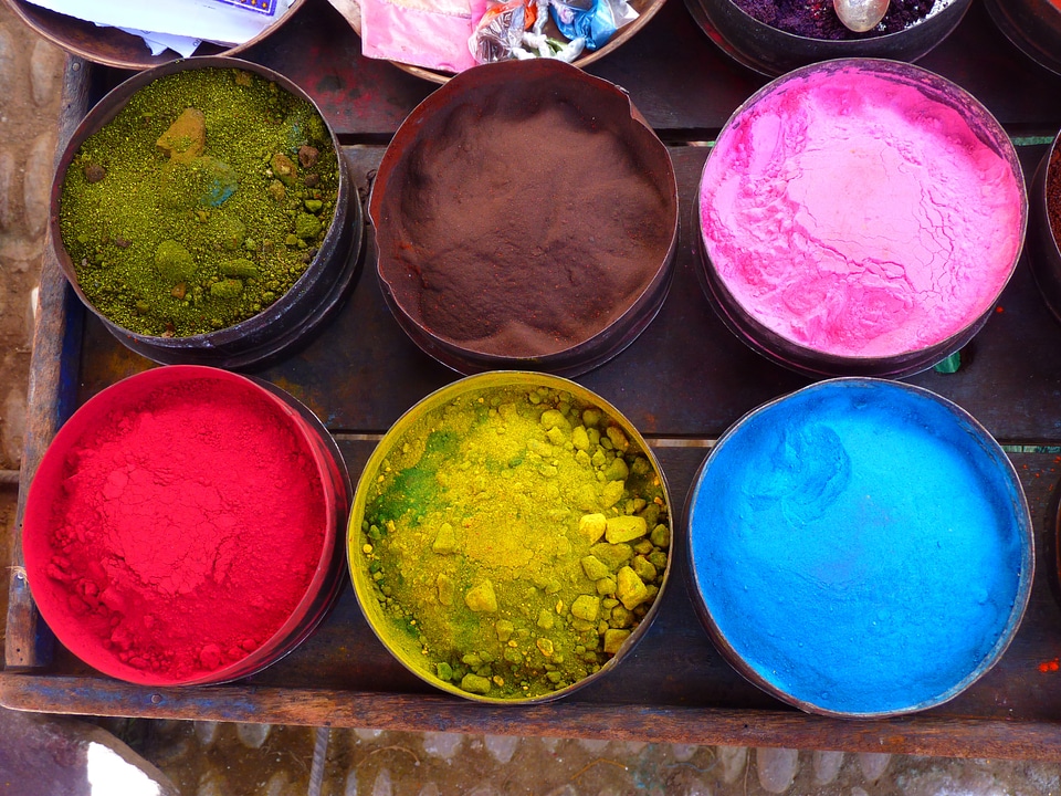 Paint coloring bright