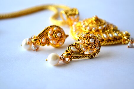 Gold luxury fashion photo