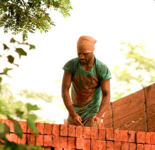 Labor work indian photo