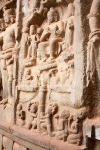 Stone carvings india indian photo