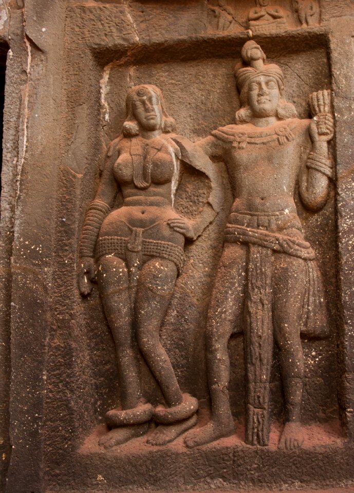 Stone carvings india indian photo