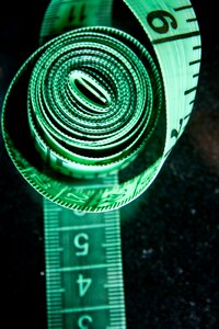 Length tape-measure centimeter photo