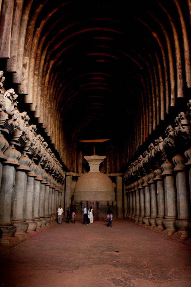 Caves stone carvings indian photo