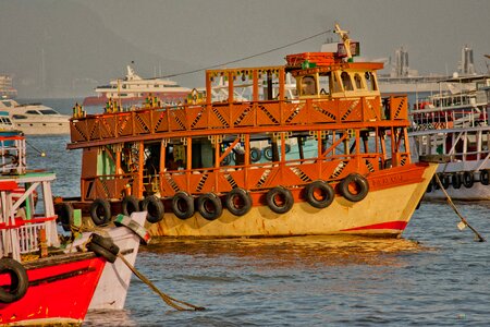 Mumbai ship boats photo