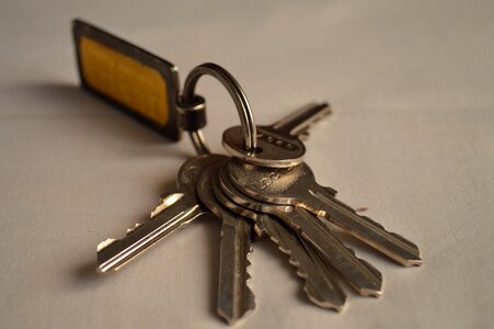Unlock brown key photo