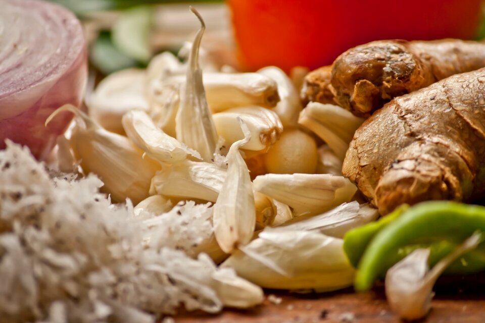 Cooking ingredients fresh