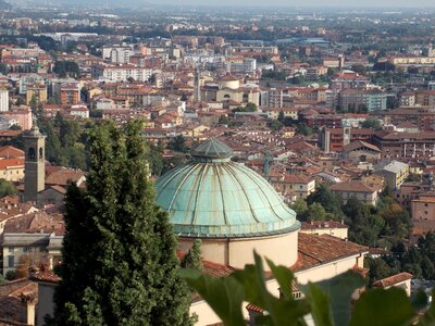 Bergamo city italy